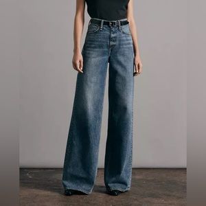 rag & bone Blue Flare & Wide Leg Jeans